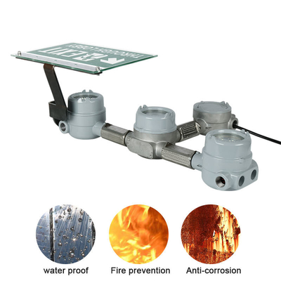 3-6W Explosion Proof LED Exit Emergency Light Chemical Industry IP66 Waterproof Gas Station